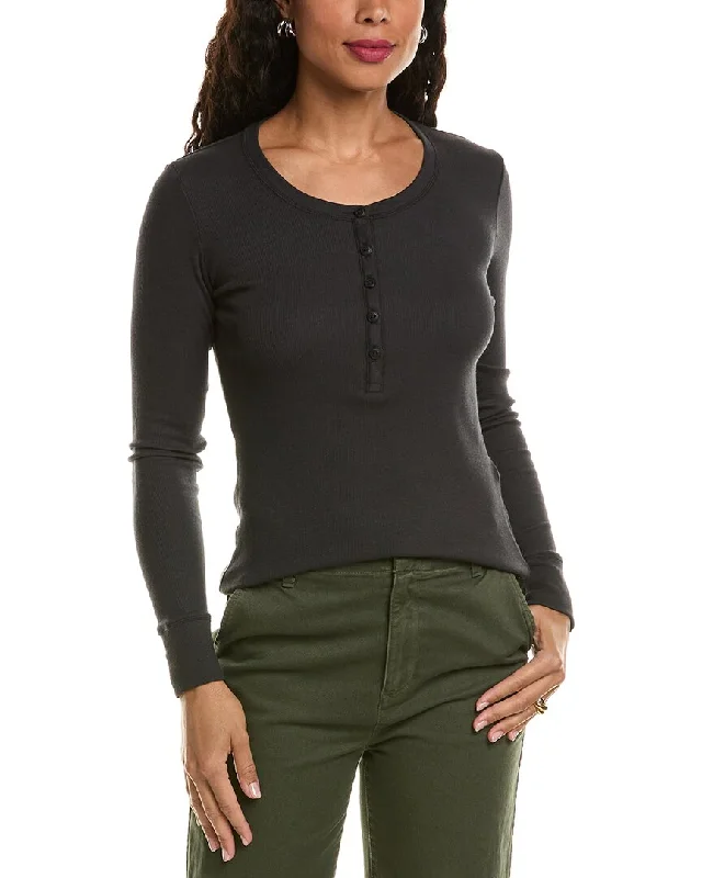 rag & bone Essie Henley Top Absurdly Cheap Sale