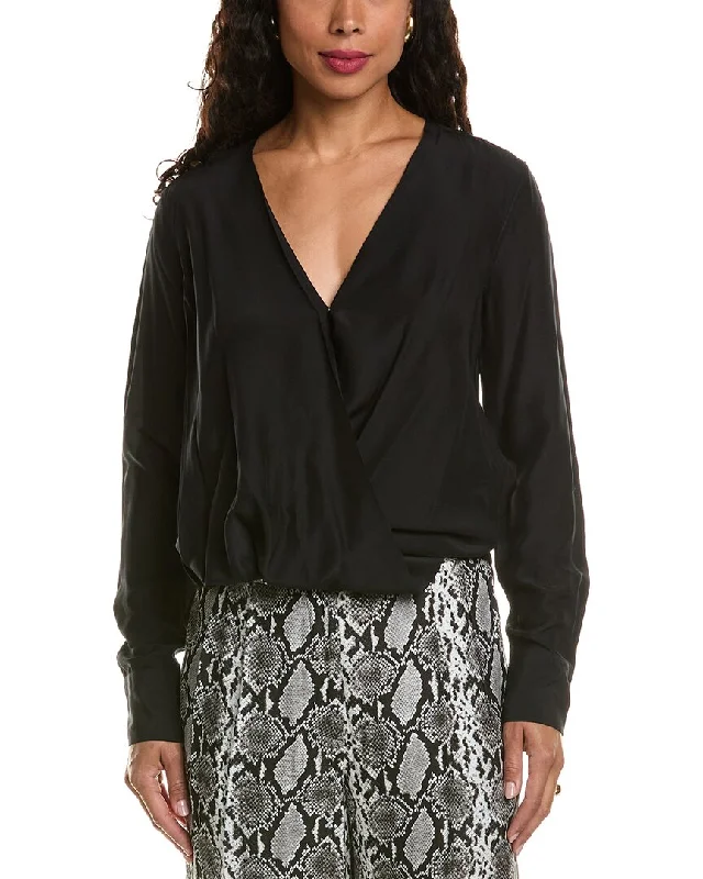 rag & bone Victor Silk-Blend Blouse Limited Edition