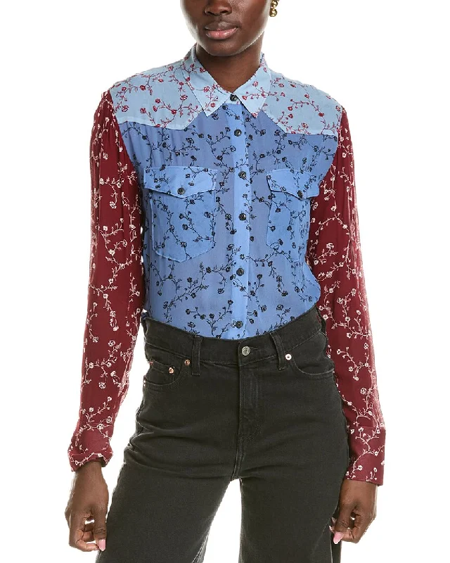 rag & bone Wyatt Patchwork Shirt Wardrobe Update