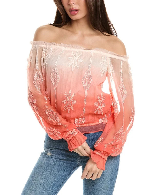 Ramy Brook Gemma Top Romantic Flair