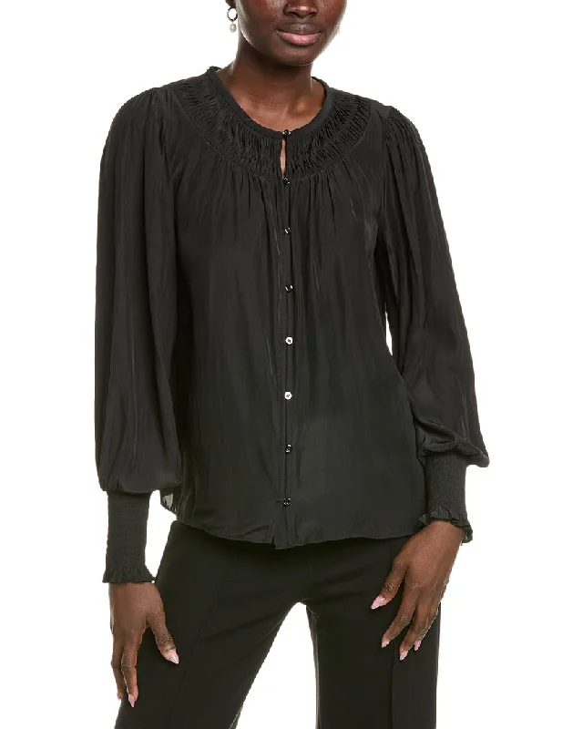 Ramy Brook Walter Blouse Elegant Attire