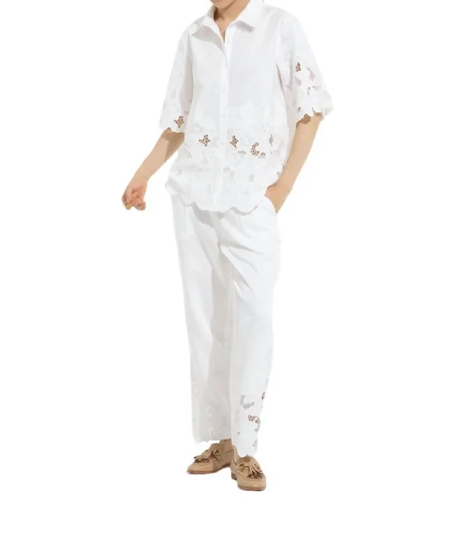 Rayn Buttondown Shirt In White Discount Extravaganza