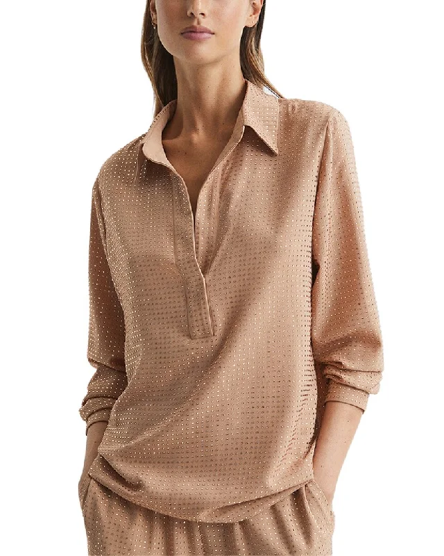 Reiss Matilda Embellished Shirt Stay Ahead In Style