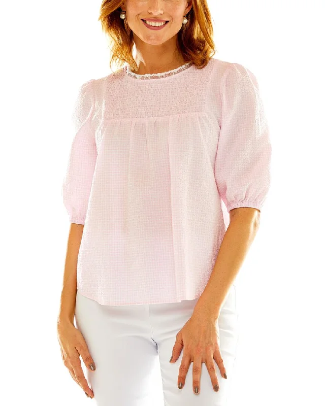 Sara Campbell The Marigold Blouse Holiday Glam