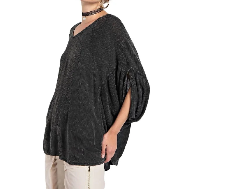 Savi Batwing Dolman Top In Black Chic Outfits