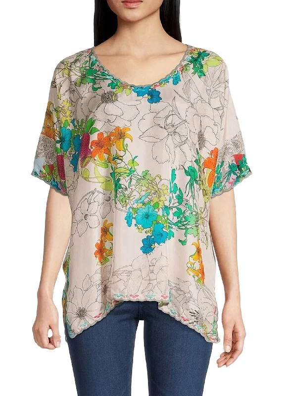 Sequence Halsey Floral Top In Multi Stylish Spring Fashion