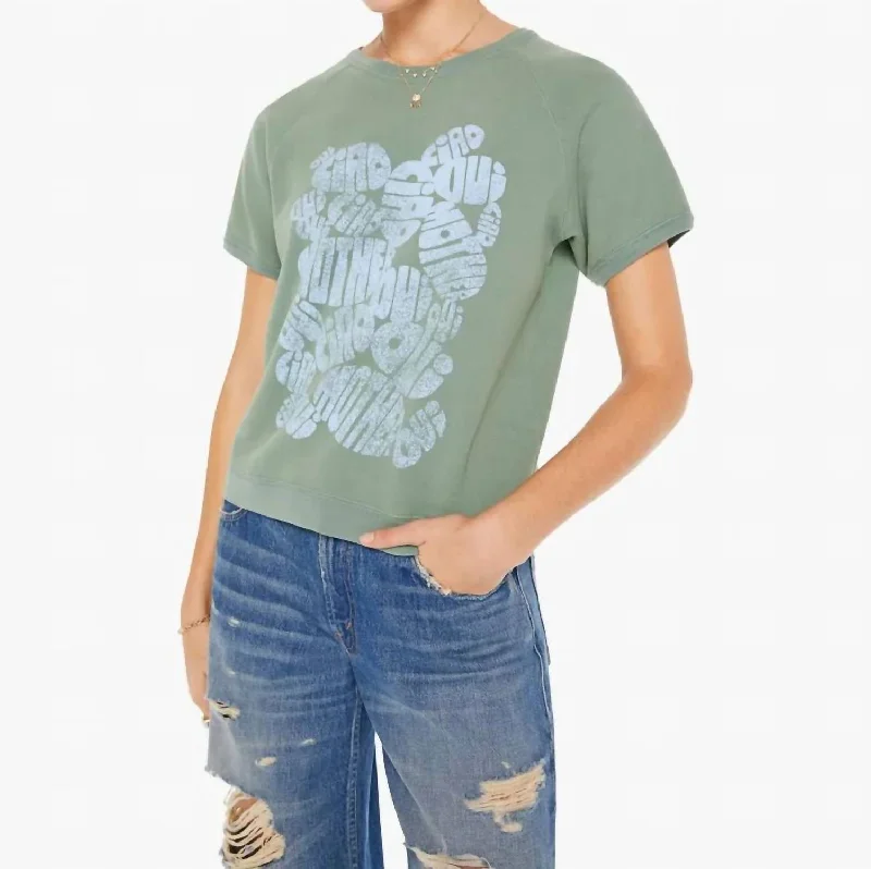 Short Sleeve Concert Tee Top In Oui Ciao Seasonal Trend