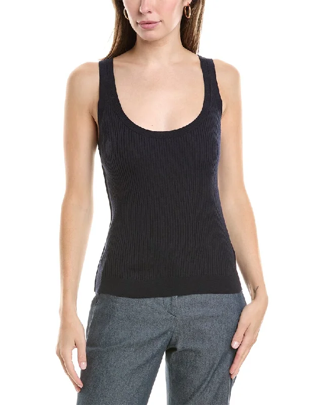 St. John Wool & Silk-Blend Tank End Of Season Sale