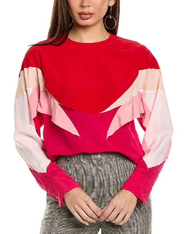 Stella McCartney Meredith Silk Top Cutting Edge Fashion