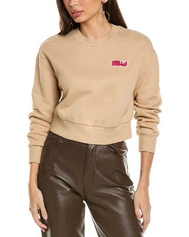 Stella McCartney Rubber Sport Logo Patch Sweatshirt Special Occasion Wear