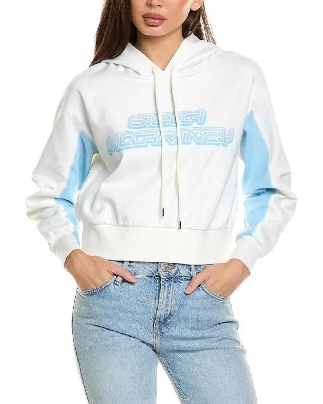 Stella McCartney Scuba Aquaflex Logo Hoodie Chic & Cozy Apparel