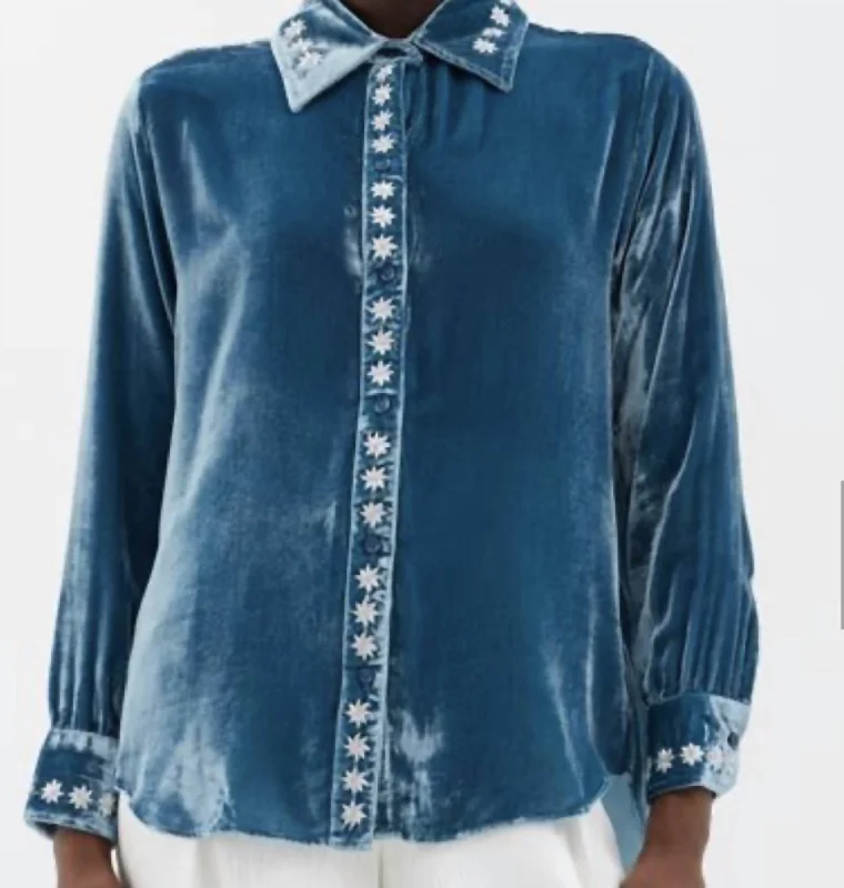 Stella Shirt In Blue Seize Bargains