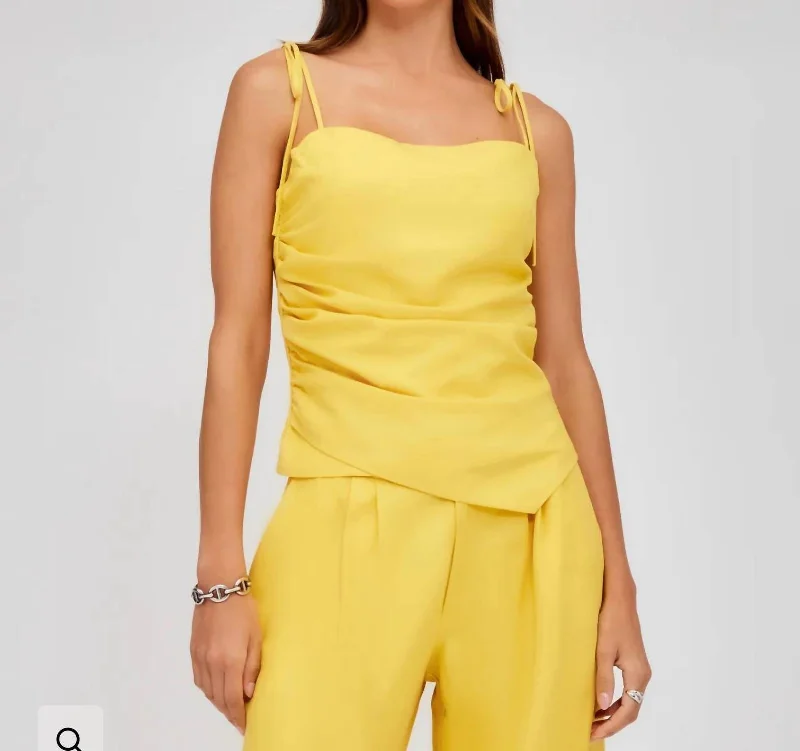 Stilla Cami In Yellow Latest Trends