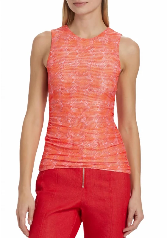 Summer Waves Dash Top In Orange Ends Soon