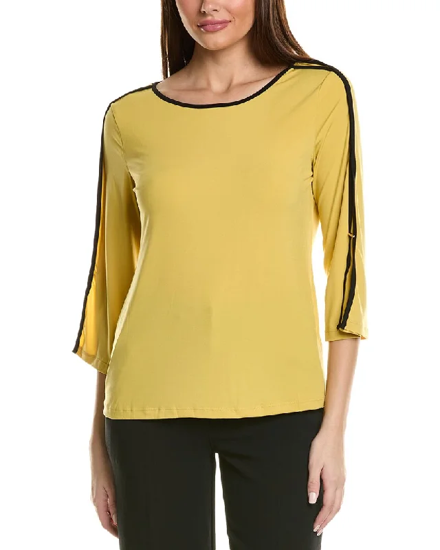 T Tahari Boat Neck Top Inspired By You, Designed For You