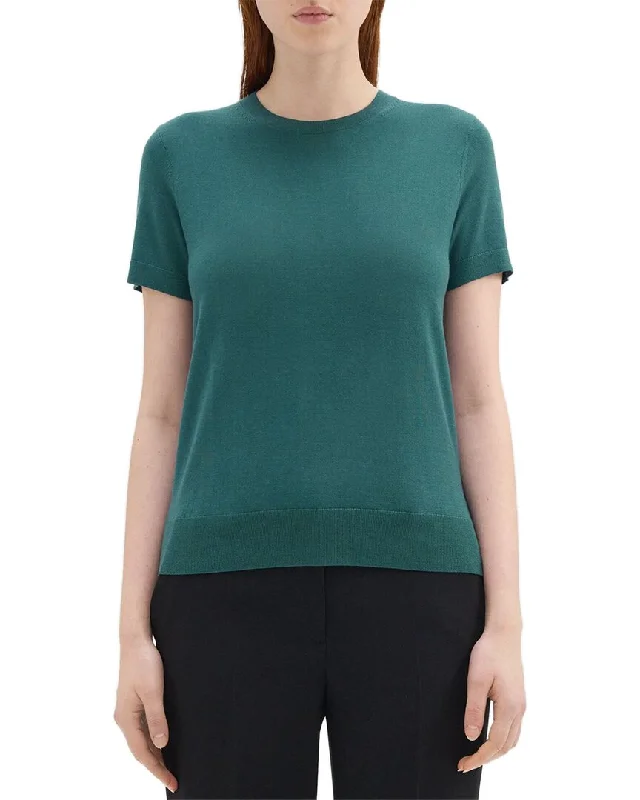 Theory Wool Basic T-Shirt Budget Friendly Fashion