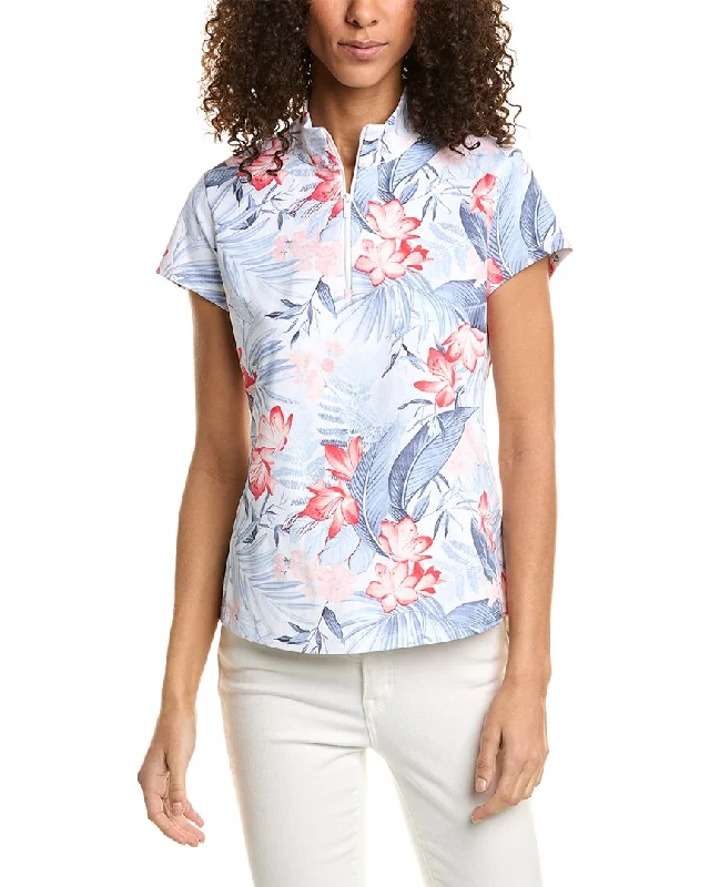 Tommy Bahama Aubrey Delicate Flora Mock Top Exclusive Sale