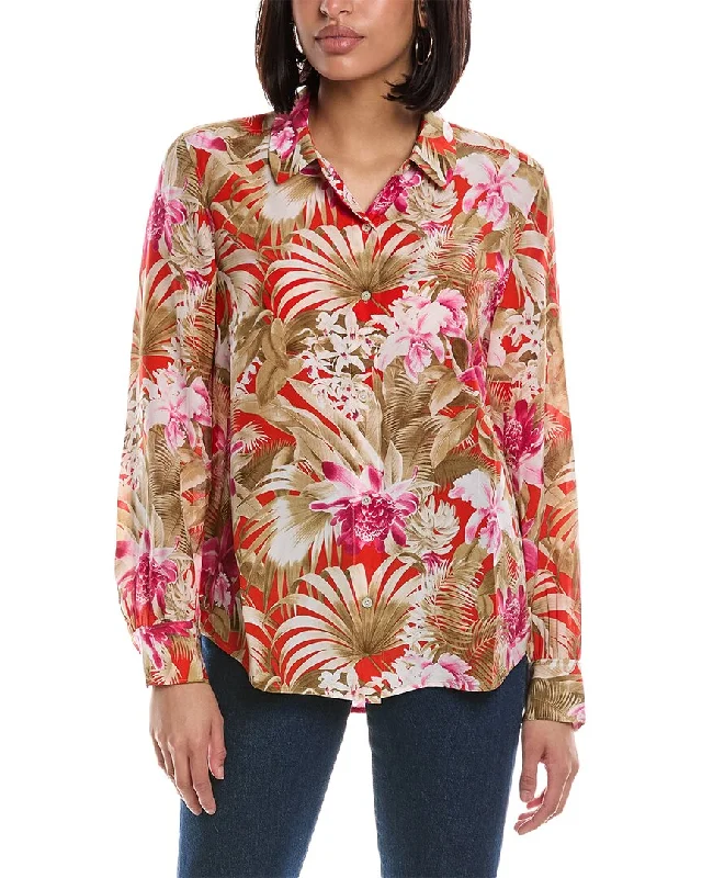 Tommy Bahama Paradise Perfect Silk Shirt Big Savings