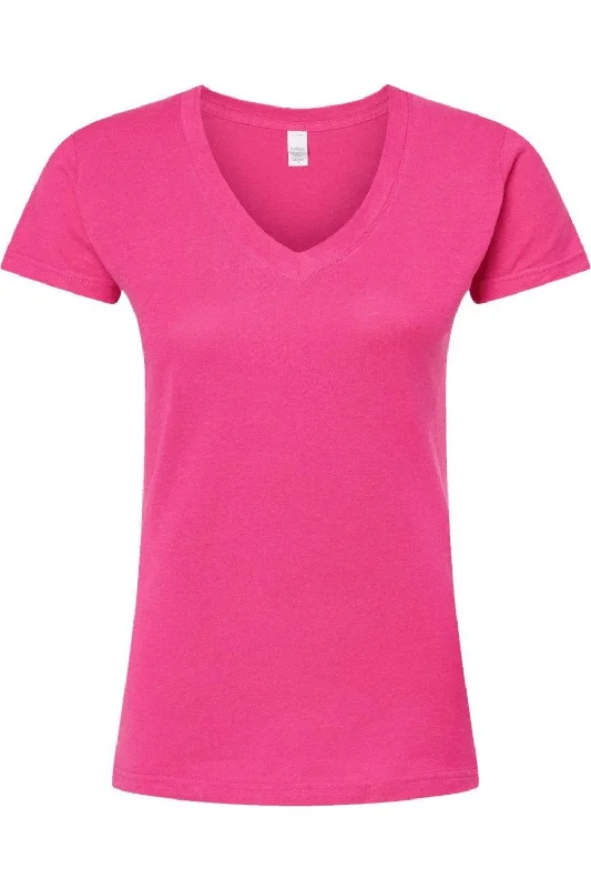 Tultex Women´s Slim Fit Fine Jersey V-Neck T-Shirt Fresh Styles, Fresh Deals