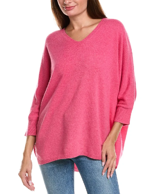 Two Bees Cashmere Lia Dolman Cashmere Tunic Sweater Wardrobe Update