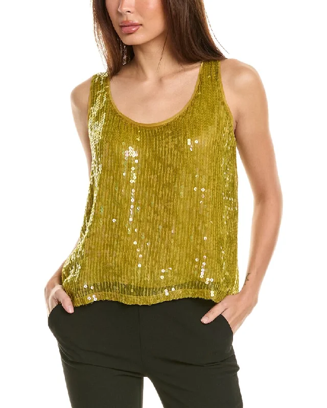 Velvet by Graham & Spencer Behati Sequin Tank Grab Romantic Date - Night Styles Now