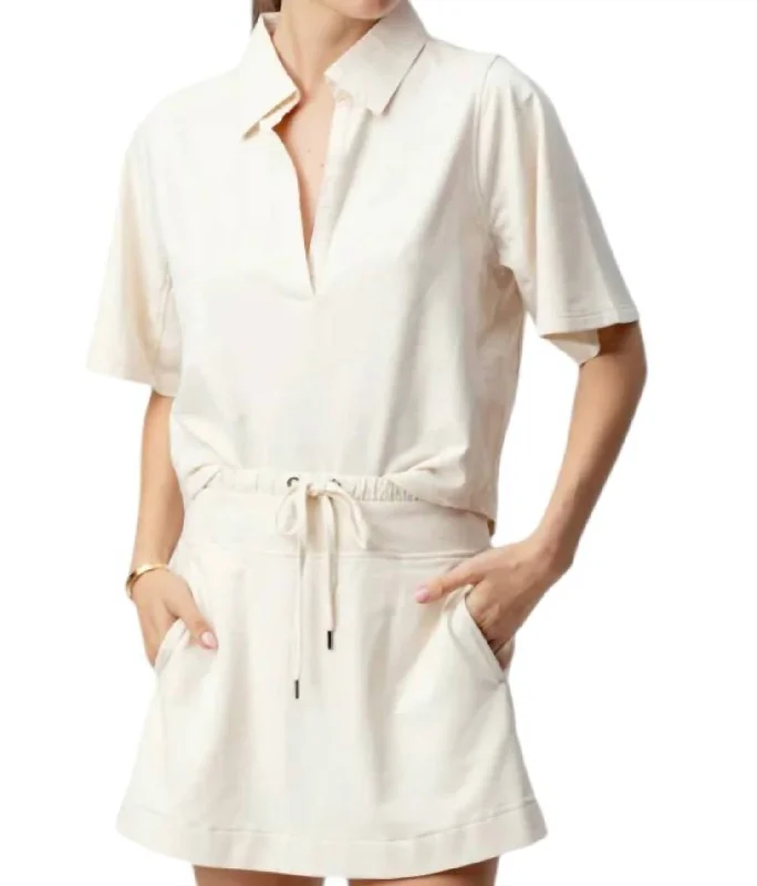 Venus Popover Top In Birc Hot Deals