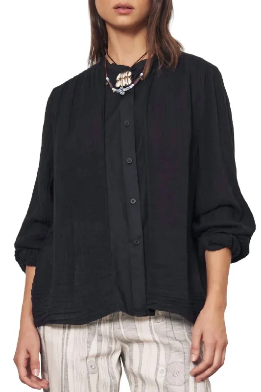 Victoria Blouse In Black Cool Prices