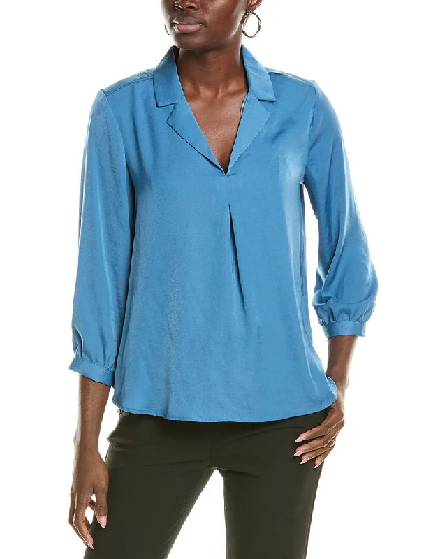 Vince Camuto Shirttail Blouse Beat The Heat In Tropical Styles