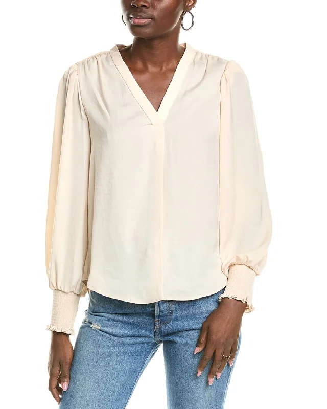 Vince Camuto V-Neck Blouse Special Occasion Wear