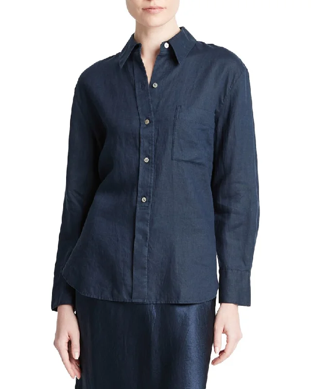 Vince Easy Button Down Shirt New Season Fashion Preview