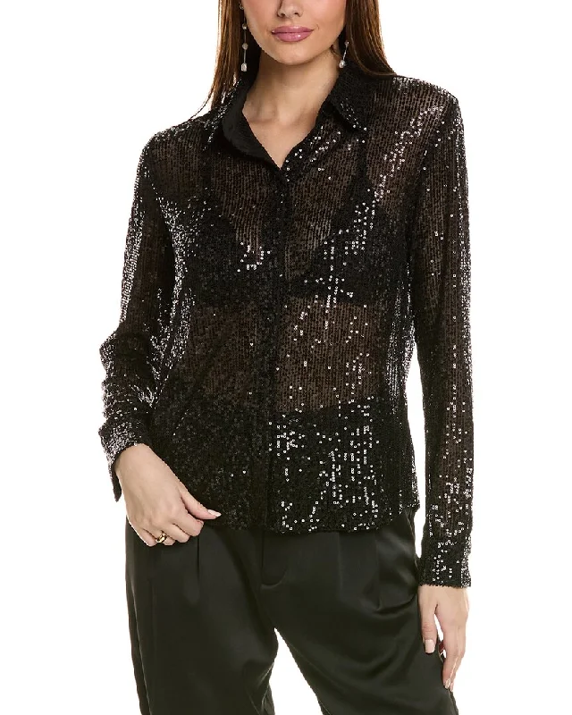 WAYF Sequin Shirt Lighten Up With Nordic Styles