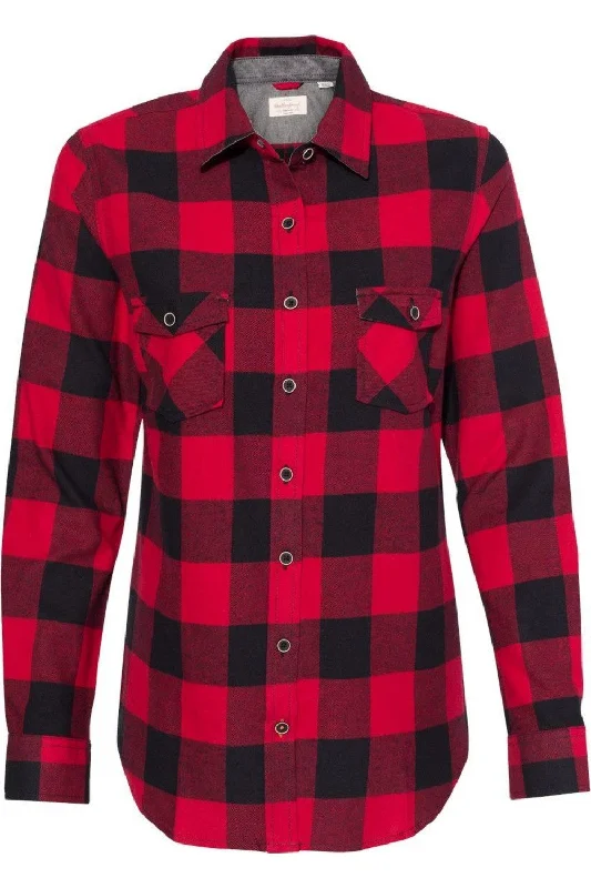 Weatherproof Women´s Vintage Brushed Flannel Long Sleeve Shirt Limited Styles