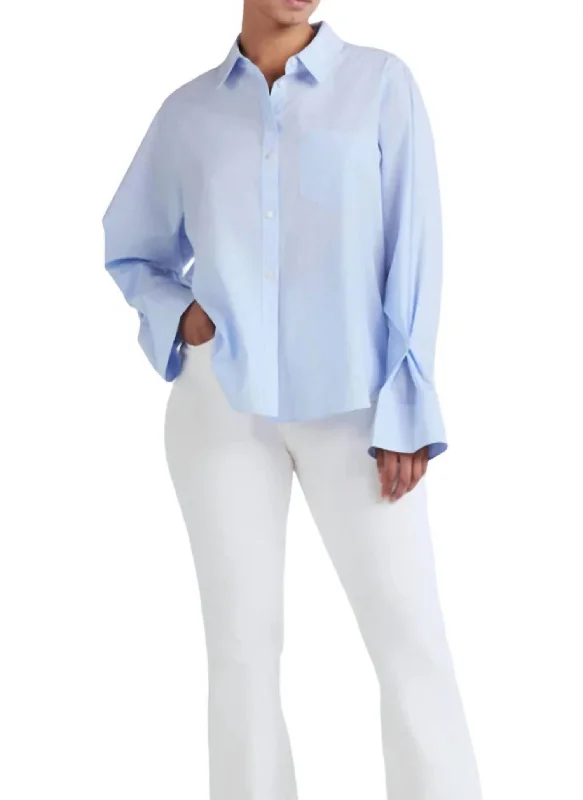 Wesley Shirt In Blue Chic And Trendy