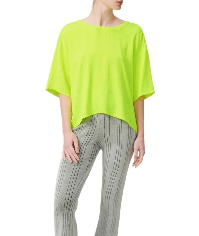 Widland Top In Fluorescent Yellow Gift Ideas