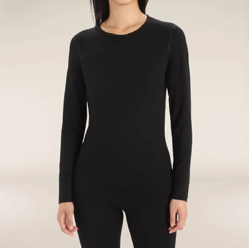 Women's 260 Tech Crewe Thermal Top In Black Seasonal Picks