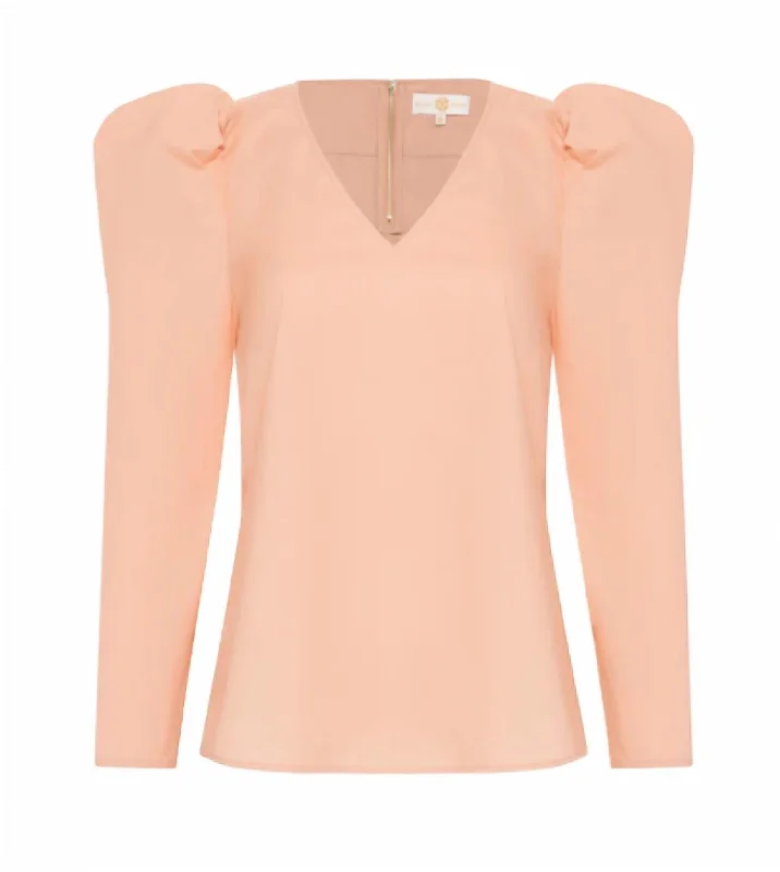 Women's Bailey Blouse In Blush Style Without Limits