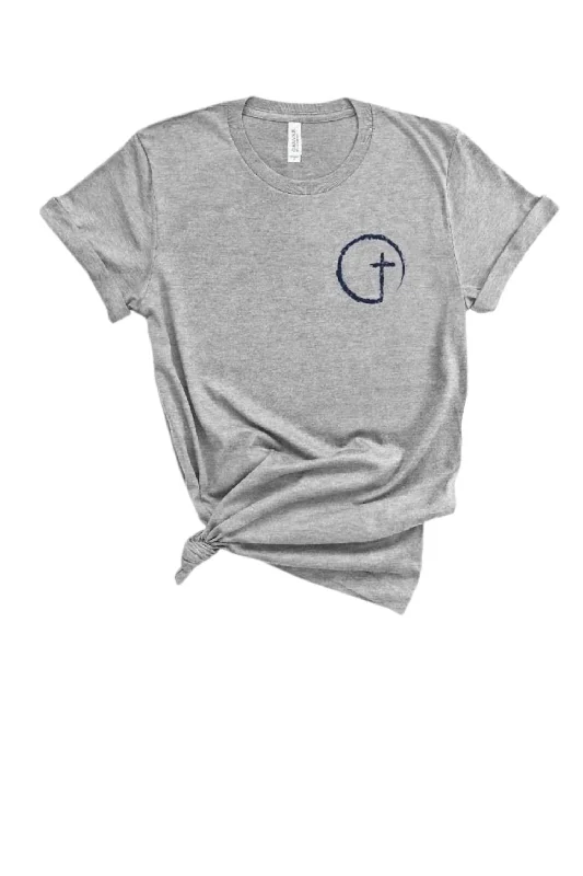 Women's Blessings Tee In Grey Latest Trends