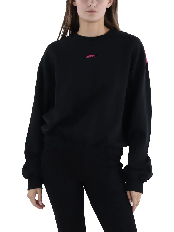 Womens Colorblock Cotton Sweatshirt Wardrobe Essentials