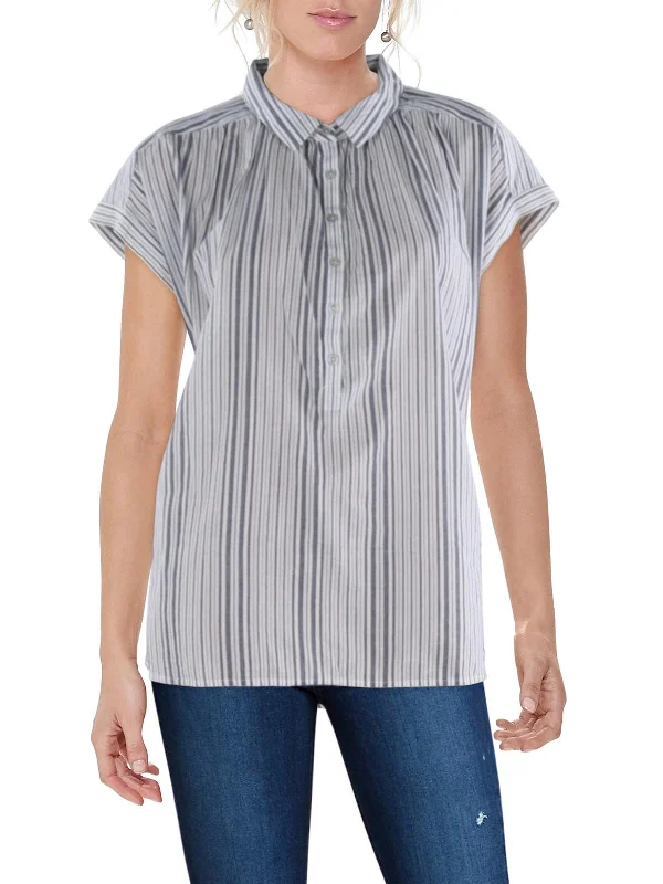 Womens Cotton Striped Blouse Buy More, Save More