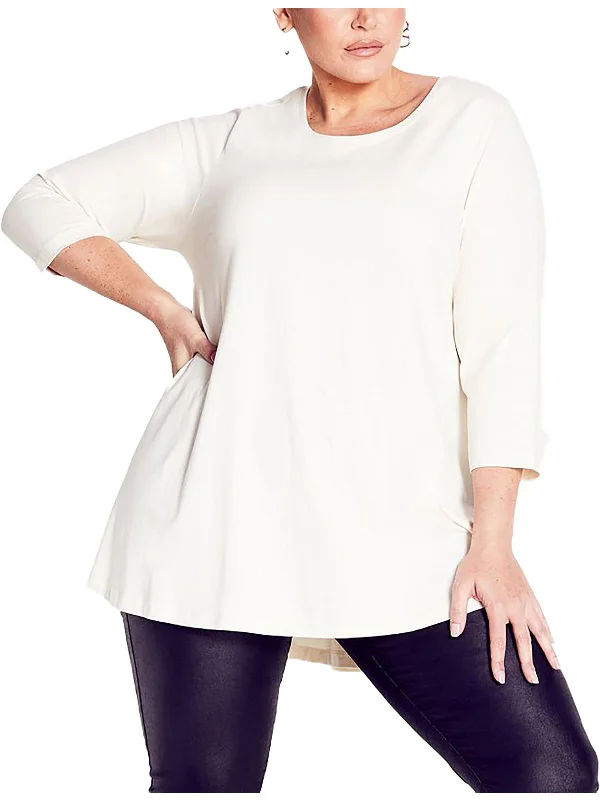 Womens Crewneck Tunic Pullover Top Style Redefined