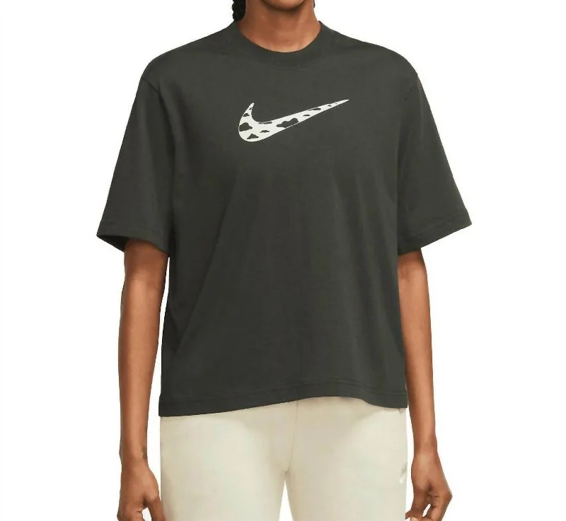 Women's Earth Being T-Shirt In Moss  Green Hot Trends