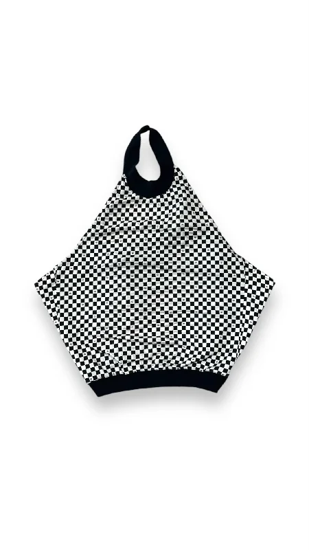 Women's Halter Top In Black/white Stylish Looks