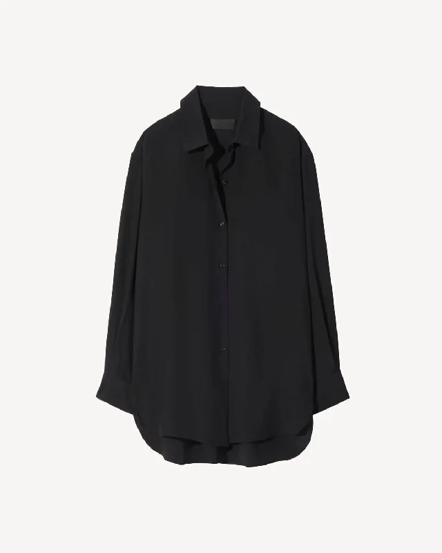 Women's Julien Shirt In Black Spring Wardrobe