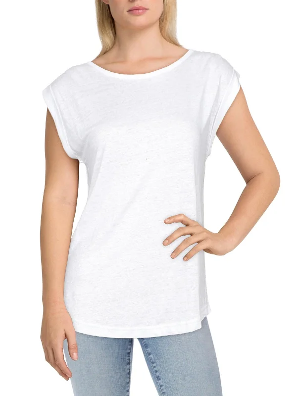 Womens Linen Muscle Tank Top Unbeatable Prices