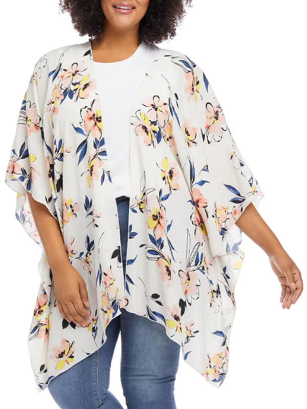 Womens Open Front Long Kimono Exclusive Discount