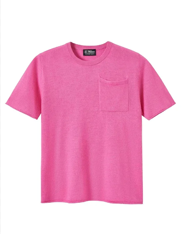 Women's Rayna Relaxed Fit T-Shirt In Rose Massive Selection Sale