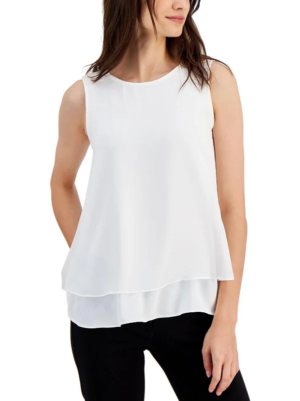 Womens Relaxed Tank Pullover Top Trendy Pulse