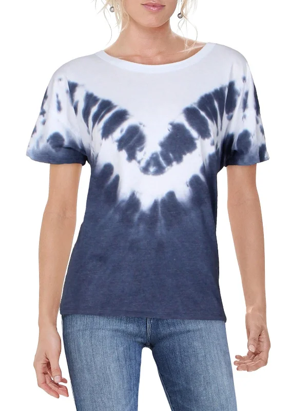 Womens Tie Dye Casual T-Shirt Quick Grab Deals