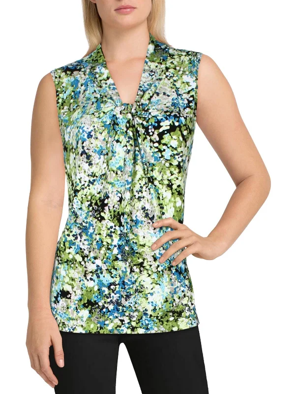 Womens Twist Front Sleeveless Shell Best Sellers