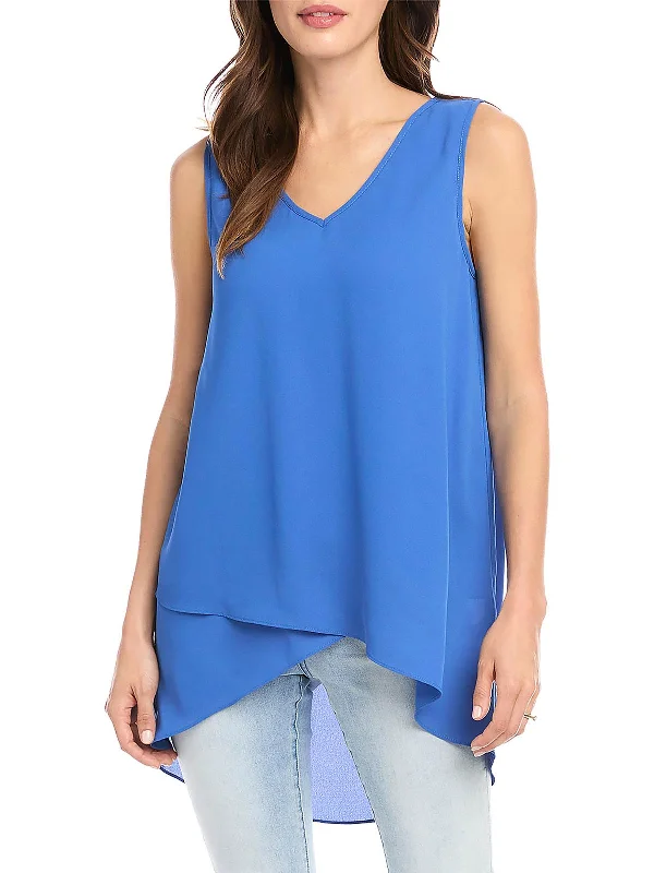 Womens V-Neck Cami Tank Top Runway Inspired Wear